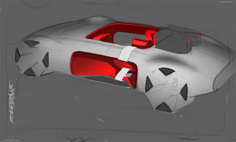 2022 GAC Barchetta Concept DailyRevs Car Design Sketch