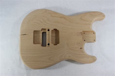 Unfinished Alder Hxx Guitar Body Fits Fender Strat Reverb