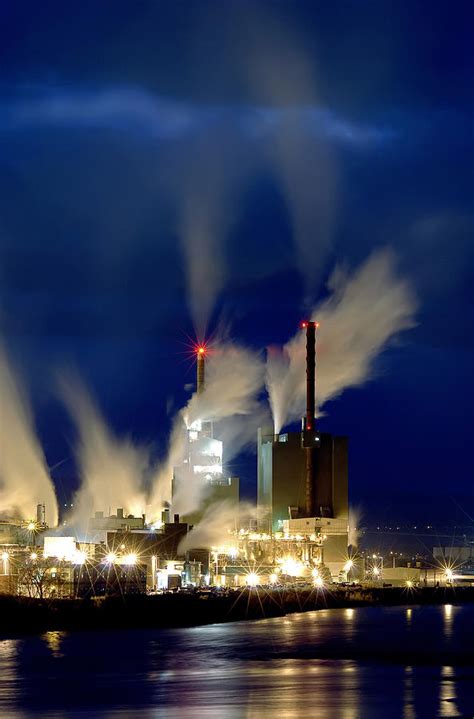 Clearwater Paper Mill, Lewiston, Idaho Photograph by Theodore Clutter