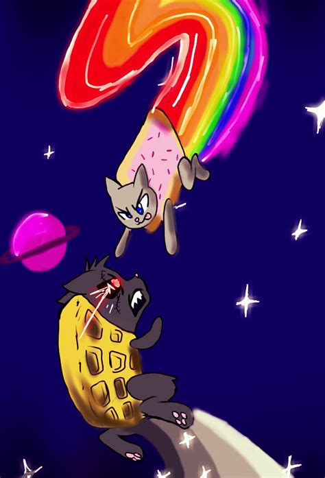 Nyan Cat Vs Tac Nayn By Sexyturnup On Deviantart