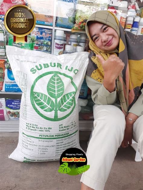 Subur Ijo Pupuk Organik Padat Penyubur Tanaman 1 Kg Lazada Indonesia