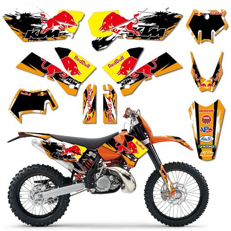 Cuña Cruel Pensativo adhesivos ktm exc 2008 Automáticamente Paraíso arco