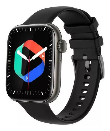 Smartwatch Colmi P Series P45 1 81 caja de aleación de zinc negra