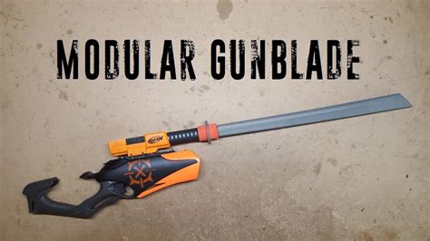 Captain Xavier S War Gear Modular Gunblade Youtube