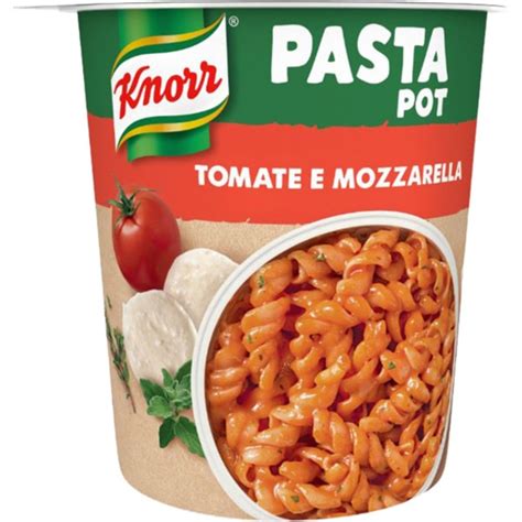 KNORR Pasta Pot Tomate Mozarela 72 G PRATOS PREP DESHIDRATADOS