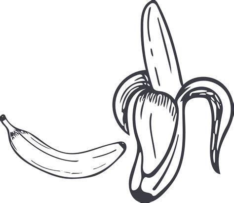 Desenhos De Banana Para Colorir Prontos Para Imprimir