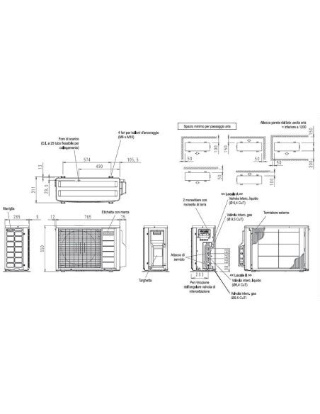 Climatizzatore Multisplit A Pavimento Daikin Dual Serie F U I