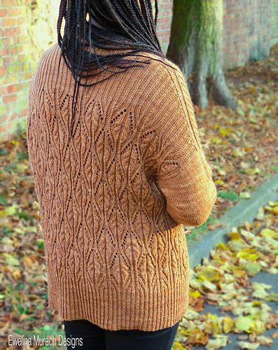 Ravelry Cinnamon Twists Cardigan Pattern By Ewelina Murach