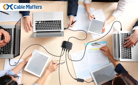 Cable Matters Usb To Port Gigabit Ethernet Switch For Network Sharing