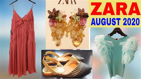 Zara Summer Shop Up August Zara New Summer Collection With