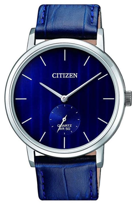 Citizen Quartz Blue Dial Be9170 05l Watch For Men