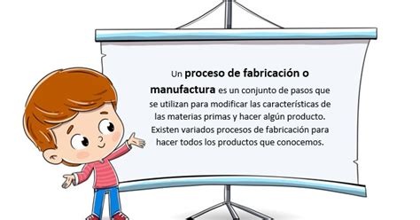 Tercer Grado Esp Proceso De Fabricación O Manufactura