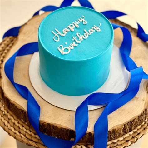 Blue Birthday Cake for Birthday Celebration from Just 38 AED