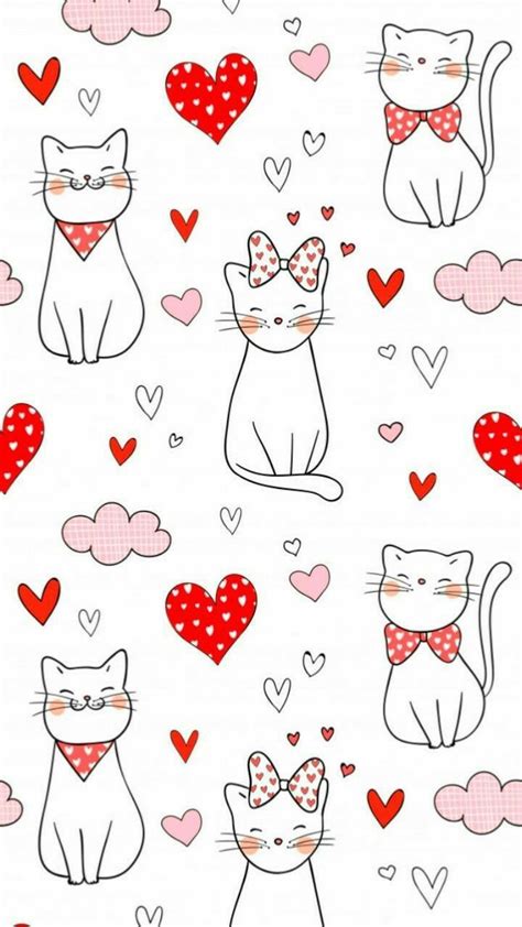 Pin By Dany On Wallpaper Vol Cat Pattern Wallpaper Cat Wallpaper