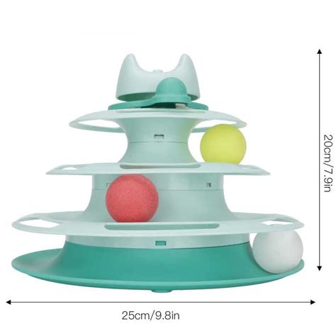 Comprar Torre Interactiva Para Gatos Con Niveles Y Bolas De Colores