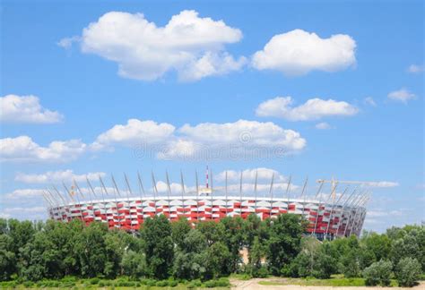 National Stadium In Warsaw Poland Editorial Photo Image Of Sport