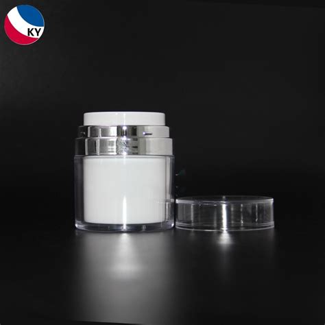 Luxury 1oz Airless Pump Acrylic Skincare Bottles Cream Jars China