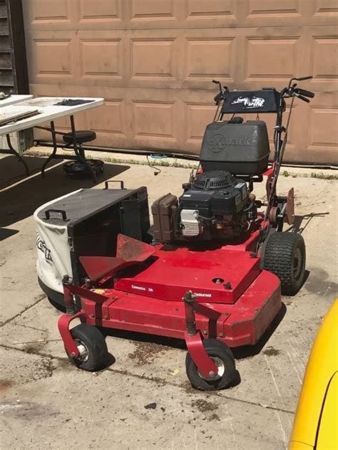 Exmark 36 Metro Walkride Behind Commercial Mower W2 Wheel Ride On