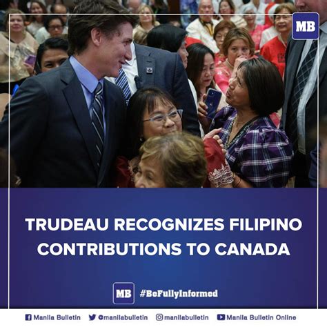 Manila Bulletin News On Twitter Canadian Prime Minister Justin