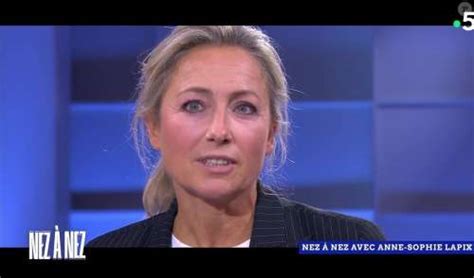 Anne Sophie Lapix Se Confie Sur Lépreuve Du Cancer De Son Mari Et Son