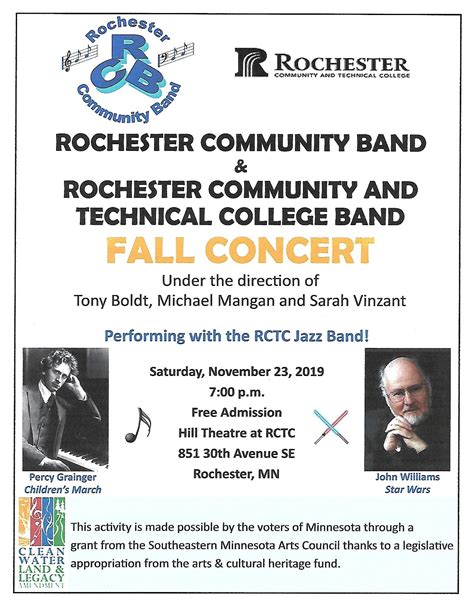 Rochester Community And Rctc Band Concert