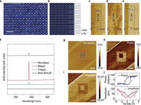 Atomic Structure And Layer Dependent Inversion Symmetry Breaking Of