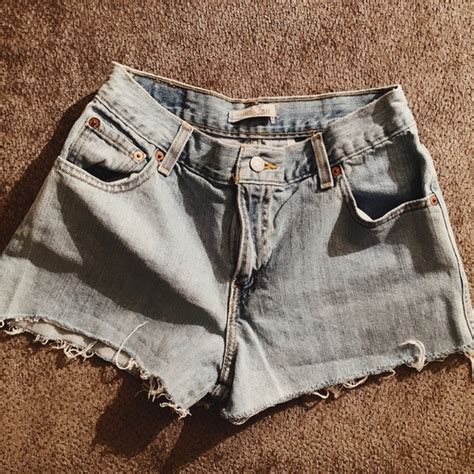 Levi S Shorts Vintage Levis Highwaisted Denim Shorts Poshmark