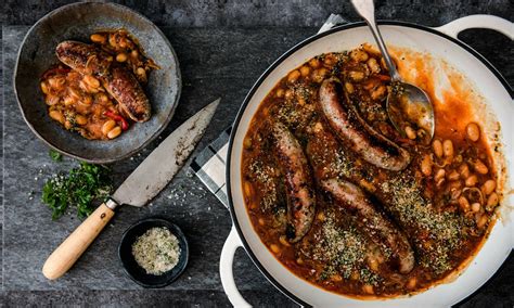 How to Cook Toulouse Sausage, white beans & red pepper ‘Cassoulet ...