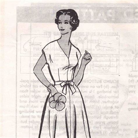 S Bikini Or One Piece Swimsuit Pattern Size Bust Deep V Bathing Suit Tie Front