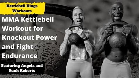 MMA Kettlebell Workout For Knockout Power And Fight Endurance YouTube