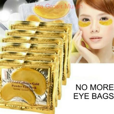 Jual Masker Mata Collagen Crystal Eyelid Patch Masker Panda Penghilang