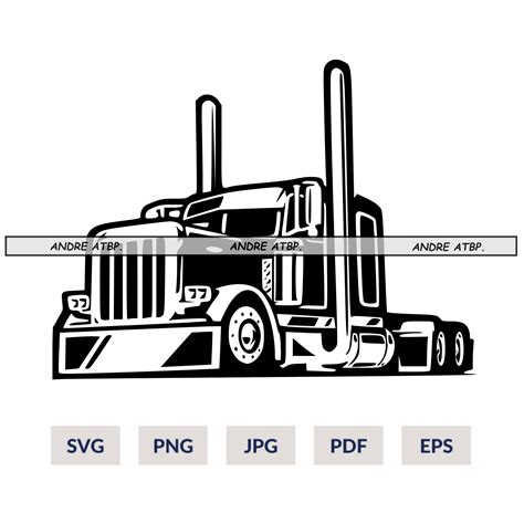 Semi Truck Svg Semi Truck Png Truck Driver Png Trucker Svg 18 Wheeler Svg Truck Clipart