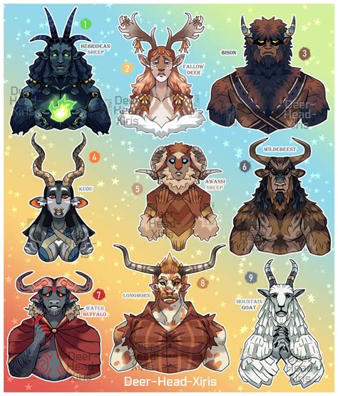 Satyr Dnd Adopts Closed By Deer Head On Deviantart