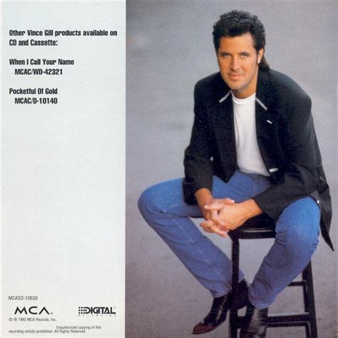 Carátula Interior Frontal de Vince Gill I Still Believe In You Portada