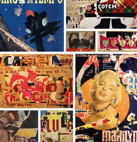 Mimmo Rotella Manifesto Il Salone Del Museo Diventa Una Piazza Da