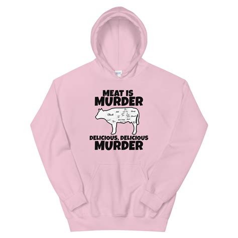 Meat Is Murder Hoodie Joel Hansen Official Store