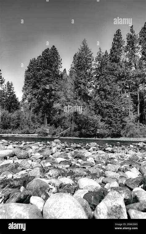 Cle Elum River Stock Photo Alamy