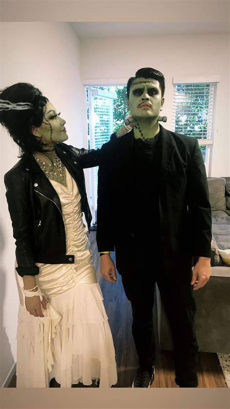 Bride Of Frankenstein Frankenstein Halloween Costumes Scary Couples