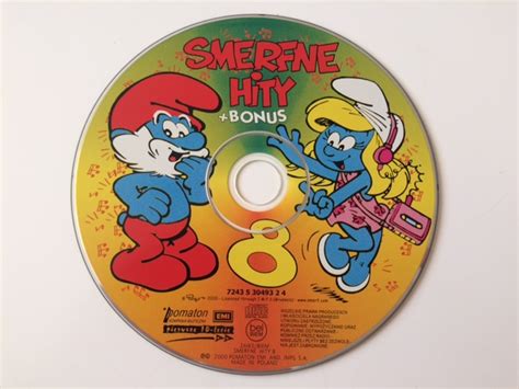 Smerfne Hity Bonus Tracks Cd Bdb Unikat Smerfy