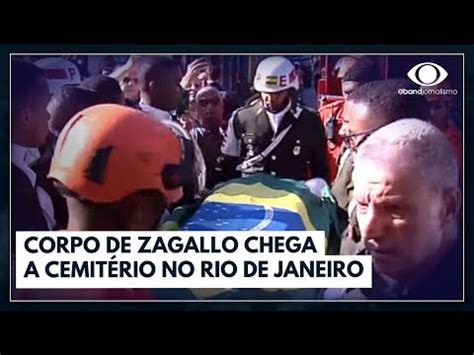 Corpo de Zagallo chega a cemitério no Rio de Janeiro YouTube