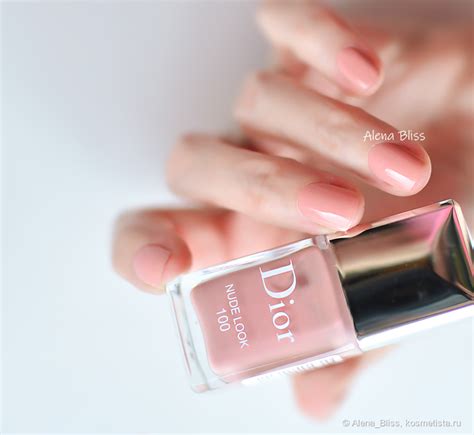 Элегантный Dior Vernis Nail Lacquer 100 Nude Look Cruise collection