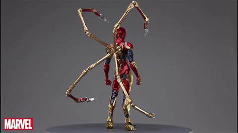 Square Enix Marvel Universe Variant Bring Arts Spider Man Designed By Tetsuya Nomura Youtube