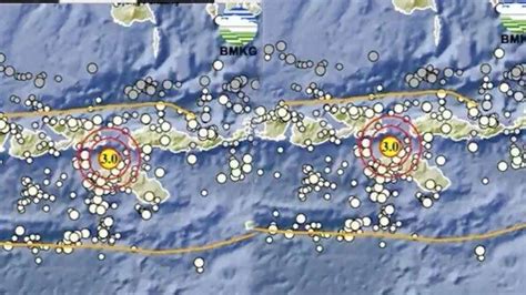 Gempa Guncang NTT Siang Ini Jumat 14 April 2023 Magnitudo 3 0 SR Cek