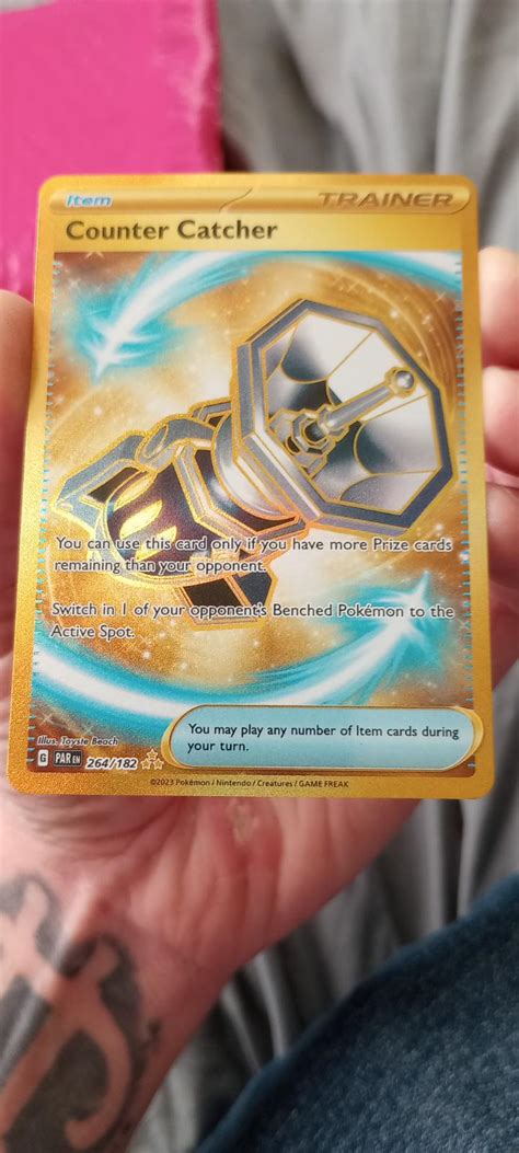 Counter Catcher Holo Ungraded Pokemon Paradox Rift