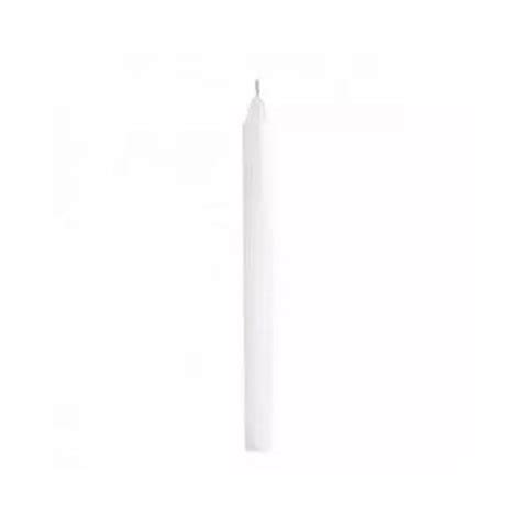 Vela Palito Cm Branca Unidade Velas Namaste