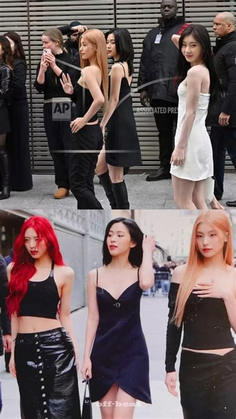 Anggota Itzy Tampil Memukau Di Acara Coureges Fw24 Paris Fashion Week