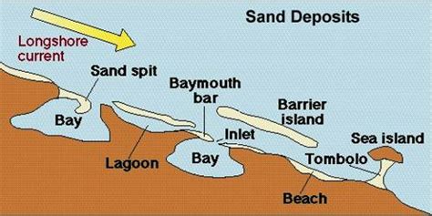 Formation And Features Of Coastal Depositional Landforms