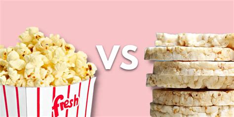 Popcorn vs. Rice Cakes - What's the Difference? - Snack Eagle