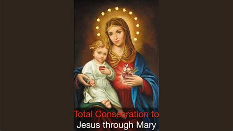 Virgin Mary Tcjm Total Consecration To Jesus Through Mary Youtube