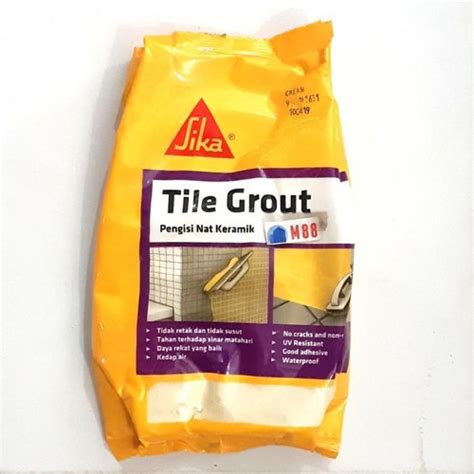 Jual Sika Tile Grout Kg Cream Pengisi Nat Keramik Krem Kab